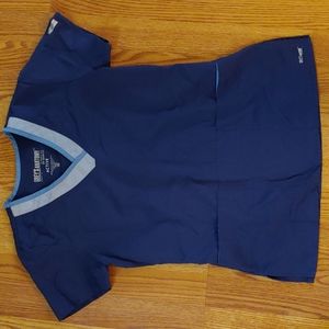 Women's XS Navy blue scrub top